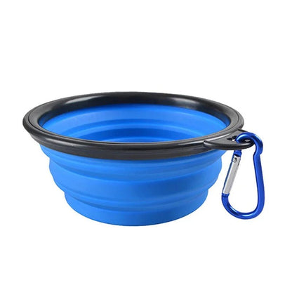 Collapsible Travel Dog Bowl 1000ML - The Fluff Lab Australia