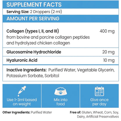 Daily Mobility Serum for Dogs - The Fluff Lab Australia