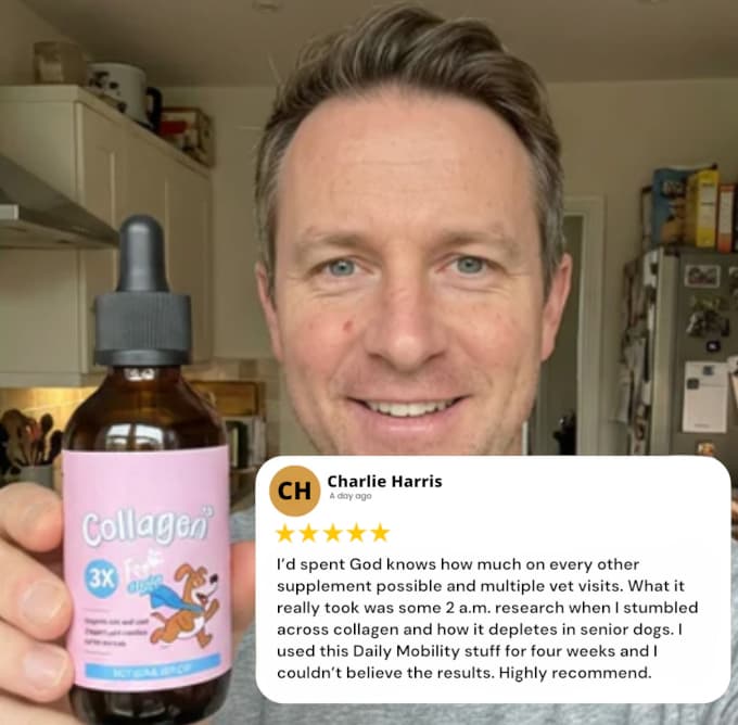 Daily Mobility Serum for Dogs - The Fluff Lab Australia