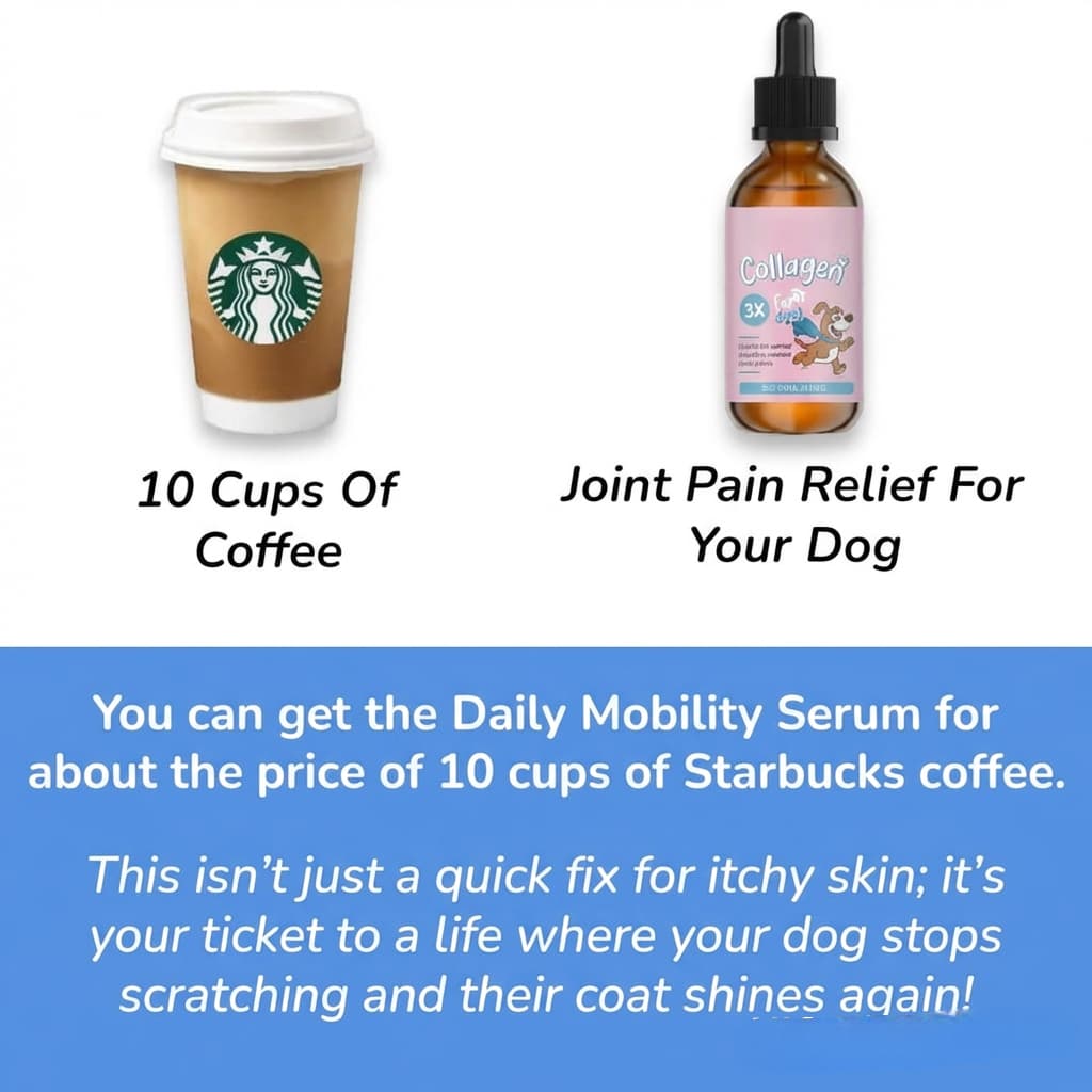 Daily Mobility Serum for Dogs - The Fluff Lab Australia