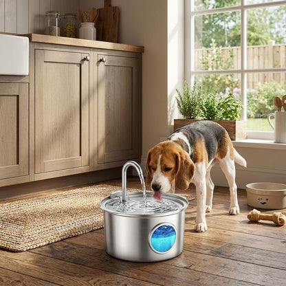 End Dehydration Worries—Lunea's 7L Circulating Fountain Keeps Water Irresistibly Fresh - The Fluff Lab Australia