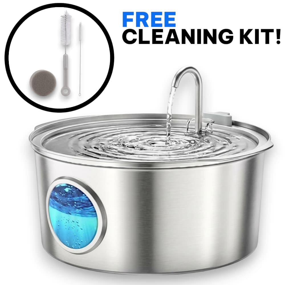 End Dehydration Worries—Lunea's 7L Circulating Fountain Keeps Water Irresistibly Fresh - The Fluff Lab Australia