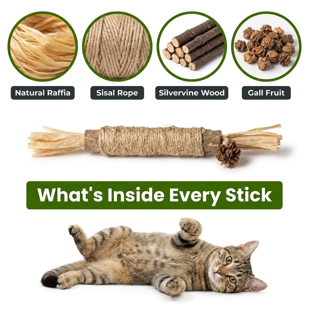 WildChew Silvervine Sticks - The Fluff Lab